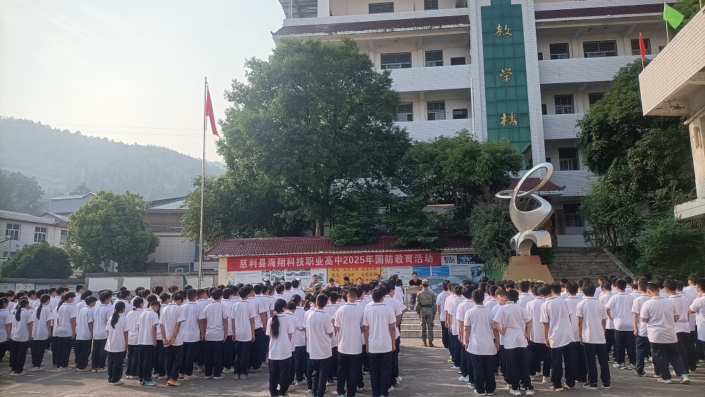 青春正当时，军训展风采(pic6)